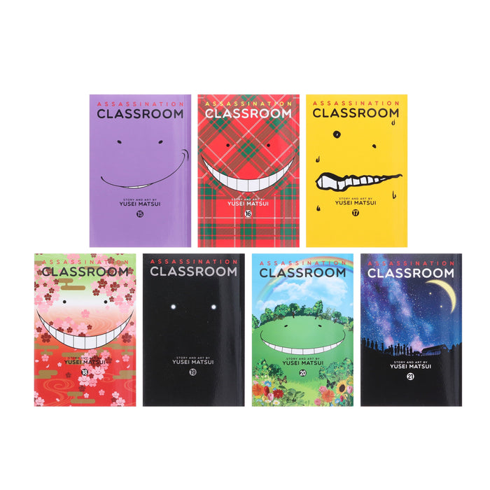 Assassination Classroom by Yusei Matsui: Vol. 1-21 Complete Box Set - Ages 14+ - Paperback Graphic Novels Viz Media, Subs. of Shogakukan Inc