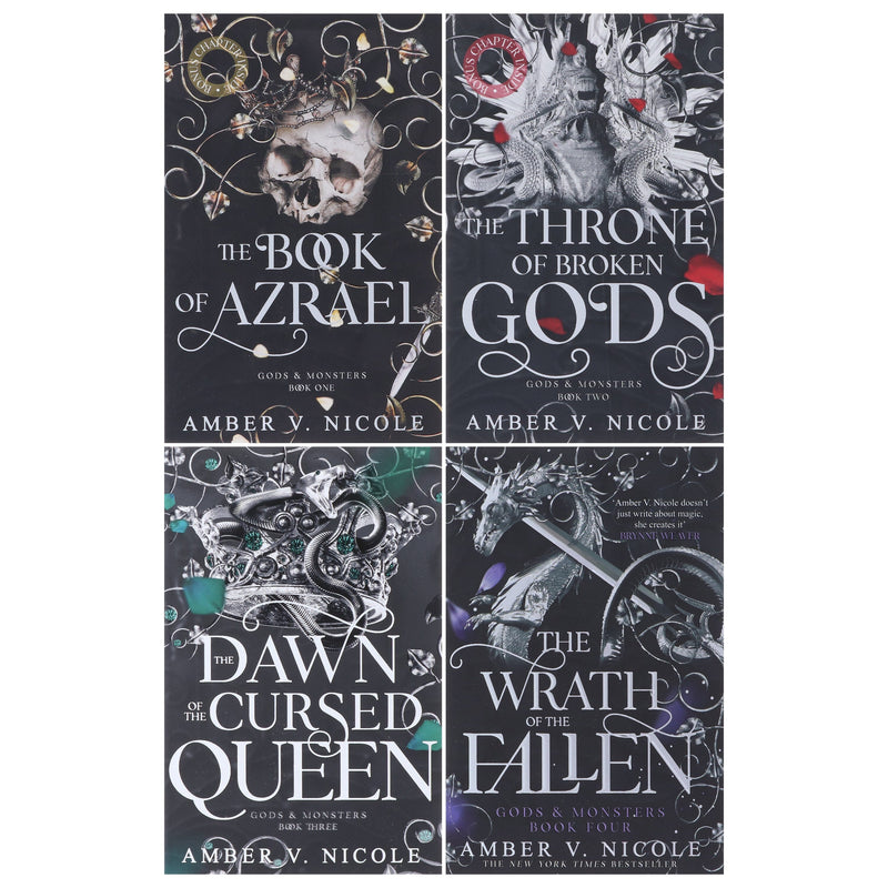 Gods & Monsters Series By Amber V. Nicole 4 Books Collection Set - Fiction - Paperback Fiction Hachette