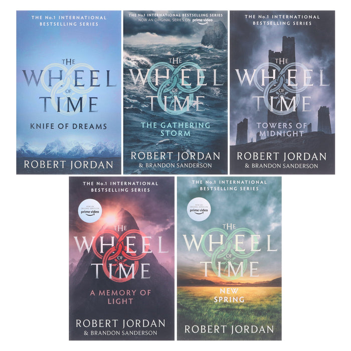The Wheel of Time by Robert Jordan: Books 11-14 & New Spring Collection Set - Fiction - Paperback Fiction Hachette