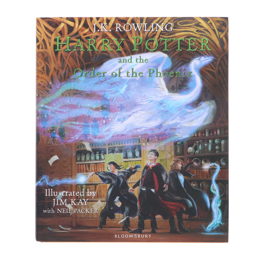 Harry Potter and the Order of the Phoenix By J.K. Rowling (Illustrated Edition) - Ages 9+ - Hardback 9-14 Bloomsbury Publishing PLC