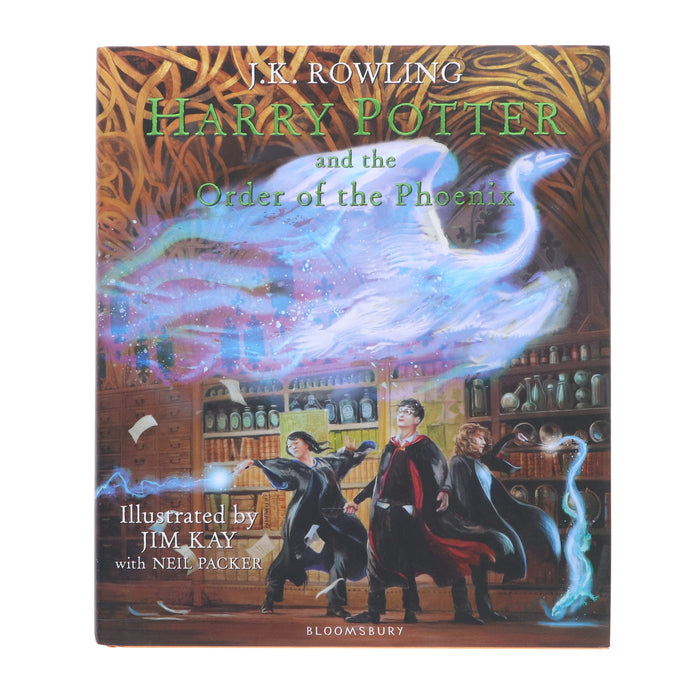 Harry Potter and the Order of the Phoenix By J.K. Rowling (Illustrated Edition) - Ages 9+ - Hardback 9-14 Bloomsbury Publishing PLC