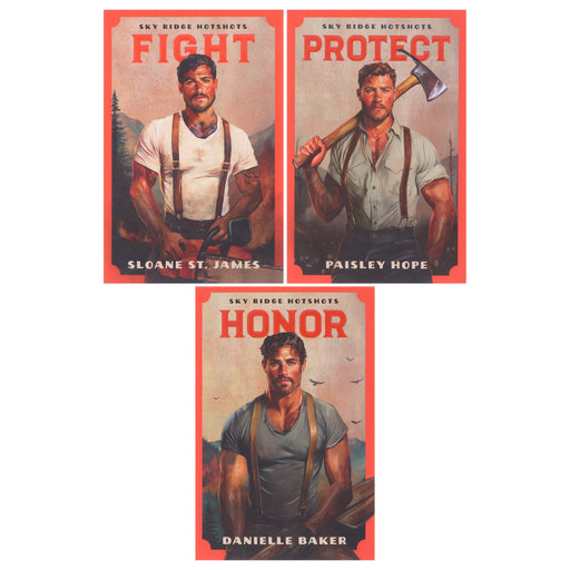Sky Ridge Hotshots Series by Sloane St. James, Paisley Hope & Danielle Baker 3 Books Collection Set - Fiction - Paperback Fiction Pan Macmillan