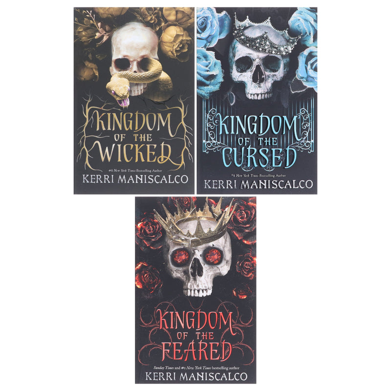 Kingdom of the Wicked Series By Kerri Maniscalco 3 Books Collection Set - Ages 14+ - Paperback Fiction Hodder & Stoughton