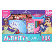 Disney Princess Activity Selection Box with over 600 Stickers - Ages 3+ - Paperback 3-5 Igloo Books