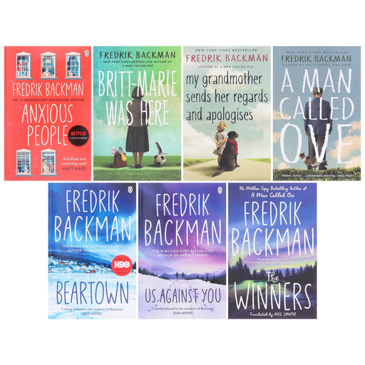 Fredrik Backman 7 Books Collection Set - Fiction - Paperback Fiction Simon & Schuster