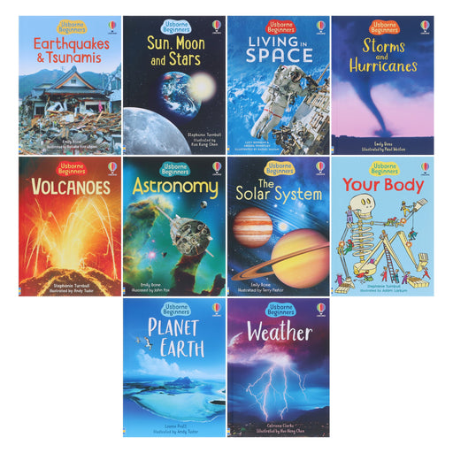 Usborne Beginners Science 10 Books Collection Set - Ages 4-10 - Hardback 5-7 Usborne Publishing Ltd