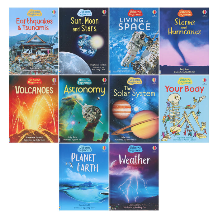 Usborne Beginners Science 10 Books Collection Set - Ages 4-10 - Hardba ...