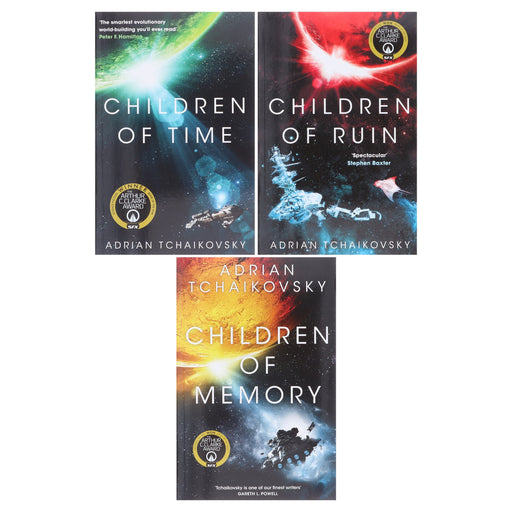 Children of Time Series By Adrian Tchaikovsky 3 Books Collection Set - Fiction - Paperback Fiction Pan Macmillan