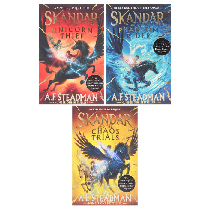 The Skandar Collection Series By A.F. Steadman 3 Books Box Set - Ages 9-12 - Paperback 9-14 Simon & Schuster