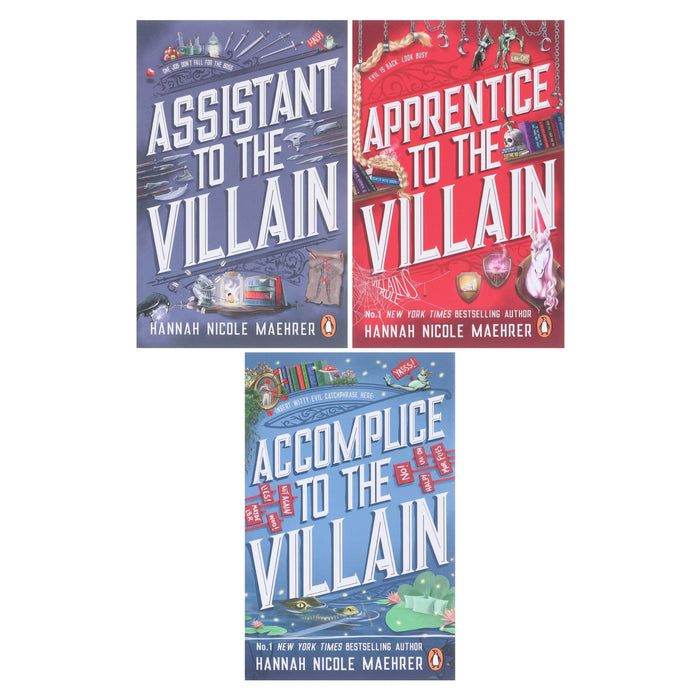 Assistant to the Villain Series By Hannah Nicole Maehrer 3 Books Collection Set - Fiction - Paperback Fiction Penguin Random House