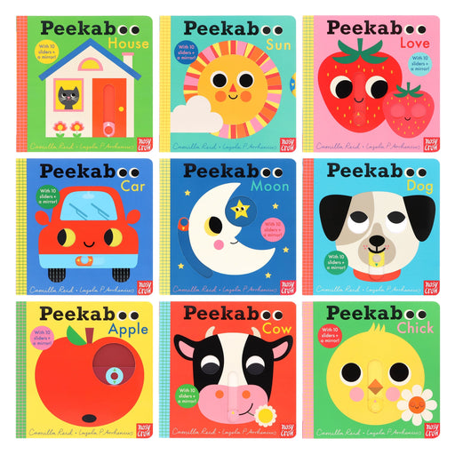 Peekaboo by Camilla Reid Illustrated 9 Books Collection Set - Ages 0-5 - Board Book 0-5 Nosy Crow Ltd