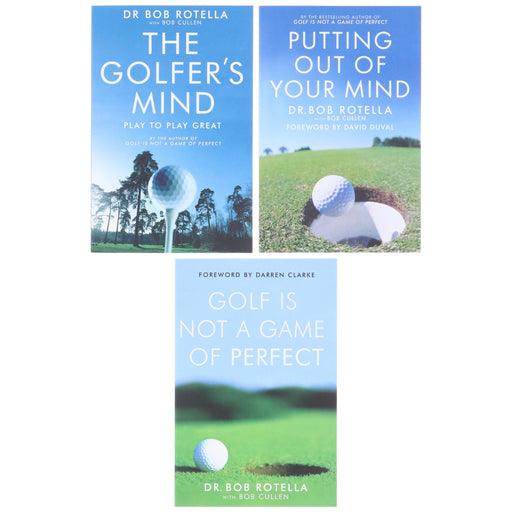 Dr. Bob Rotella Collection (Golf is Not a Game of Perfect, Putting Out Of Your Mind & The Golfer's Mind) 3 Books Set - Non Fiction - Paperback Non-Fiction Simon & Schuster