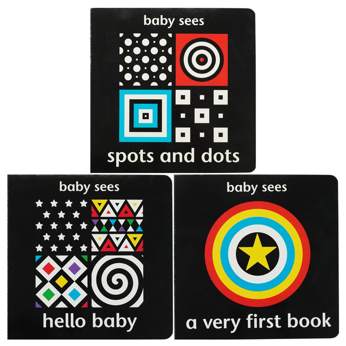 Baby Sees: Baby's First 3 Books Collection Set by Chez Picthall - Ages 0-2 - Board Book 0-5 Award Publications Ltd