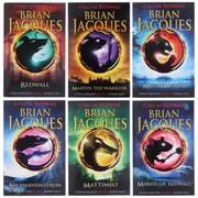 Redwall Series (Book 1-6) by Brian Jacques 6 Books Collection Set - Ages 8-12 - Paperback 9-14 Penguin Random House