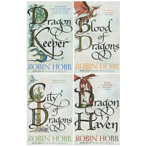 Rain Wild Chronicles by Robin Hobb 4 Books Collection Set - Fiction - Paperback Fiction HarperVoyager
