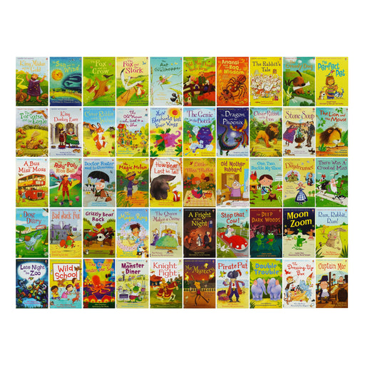 My First Reading Library By Usborne 50 Books Collection Boxset- Ages 5-7 - Paperback 5-7 Usborne Publishing Ltd
