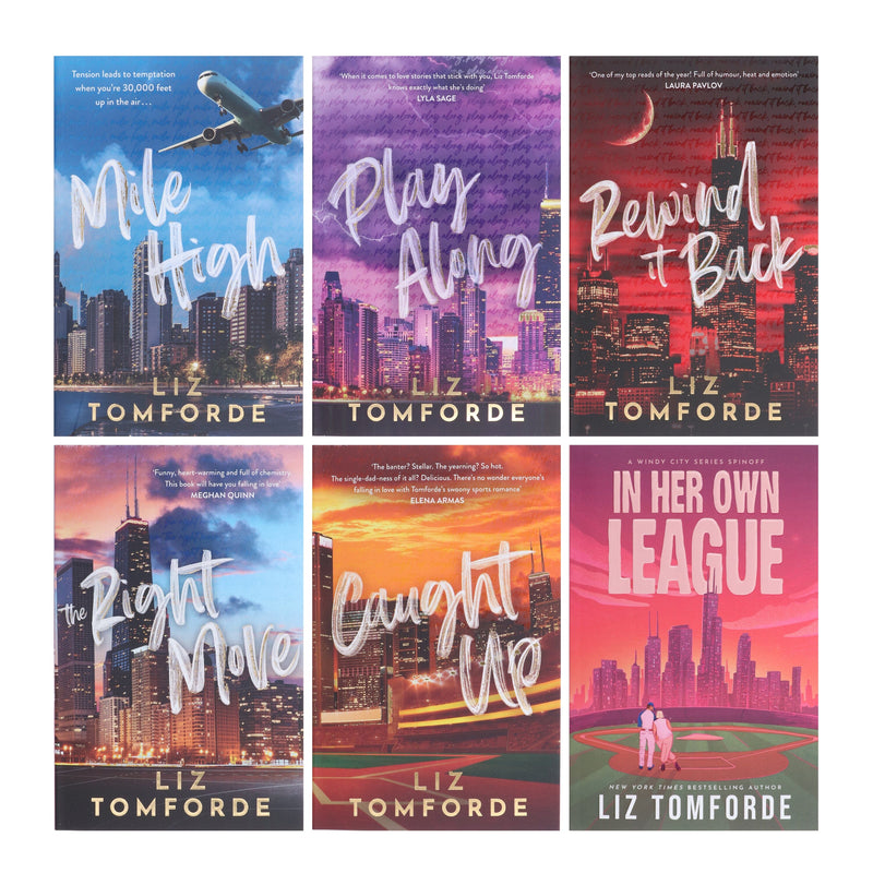 Windy City Series By Liz Tomforde 6 Books Collection Set - Fiction - Paperback Fiction Hachette