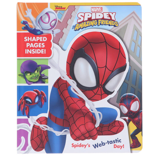Marvel Spidey and the Amazing Friends: Spidey`s Web-tastic Day! by David Roe - Ages 3+ - Board Book 3-5 Marvel Comics