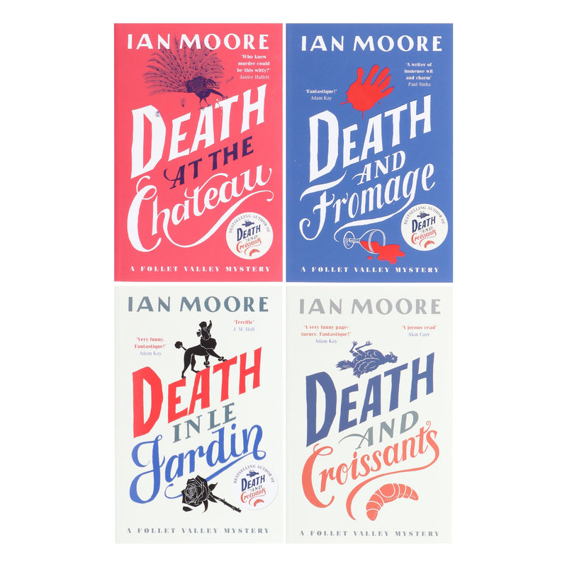 A Follet Valley Mystery By Ian Moore 4 Books Collection Set - Fiction - Paperback Fiction Duckworth Books