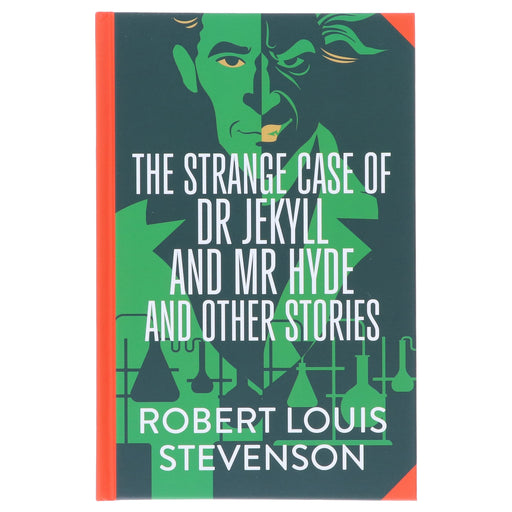 The Strange Case of Dr Jekyll and Mr Hyde & Other Stories by Robert Louis Stevenson - Fiction - Sprayed Edges Hardback Fiction Wilco Books