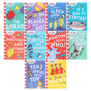 Dr. Seuss Childrens Collection 10 Books Set - Age 3+ - Paperback 3-5 HarperCollins Publishers