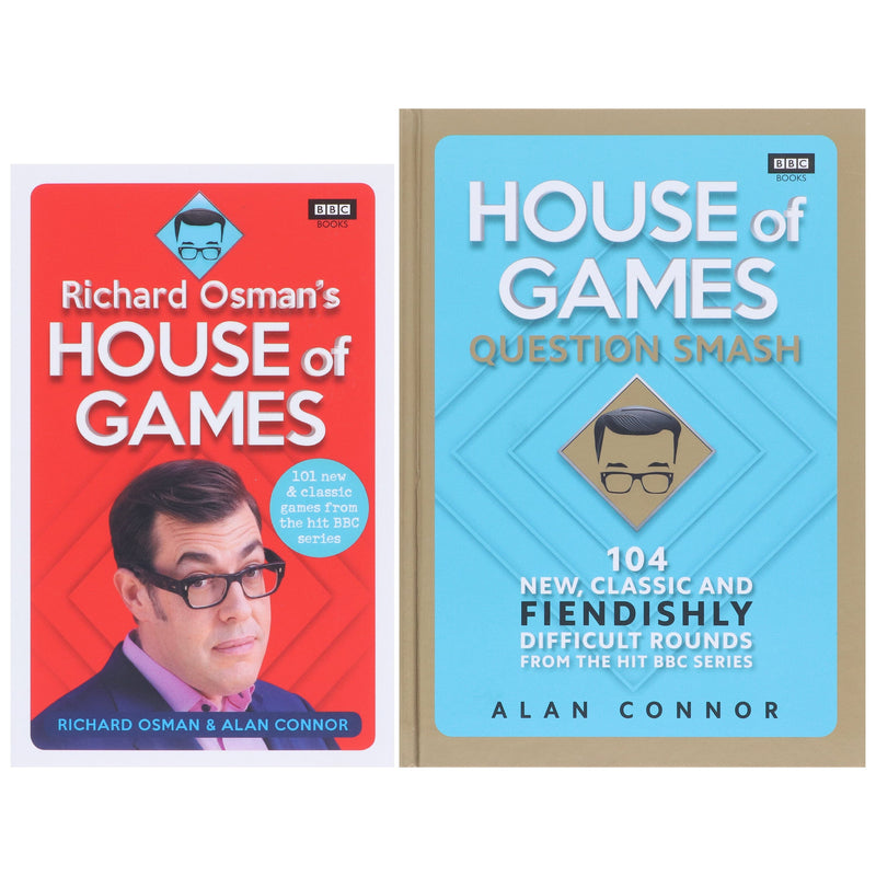House of Games & Question Smash By Richard Osman and Alan Connor 2 Books Collection Set - Non Fiction - Paperback/Hardback Non-Fiction Penguin Random House