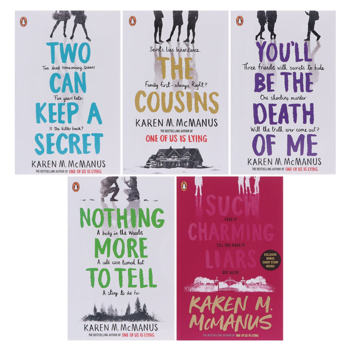 Karen M. McManus Novels 5 Books Collection Set - Ages 12-17 - Paperback Fiction Penguin Random House