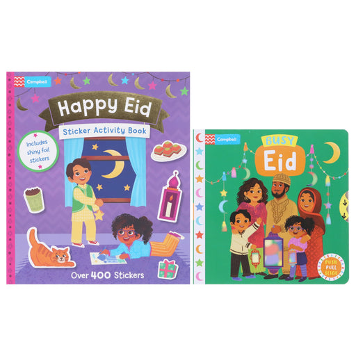 Eid Celebration Collection (Happy Eid & Busy Eid) 2 Books Set - Ages 0-5 - Paperback/Board Book 0-5 Campbell Books