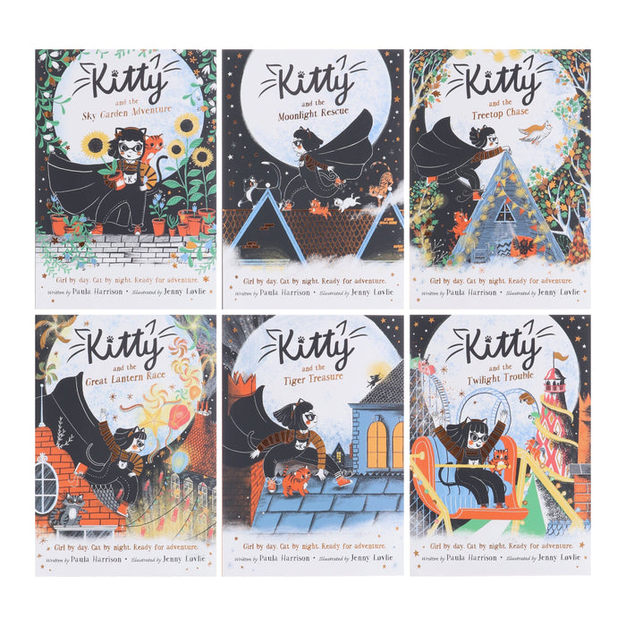 Kitty's Superhero Adventures by Paula Harrison 6 Books Collection - Ages 5+ - Paperback 5-7 Oxford University Press