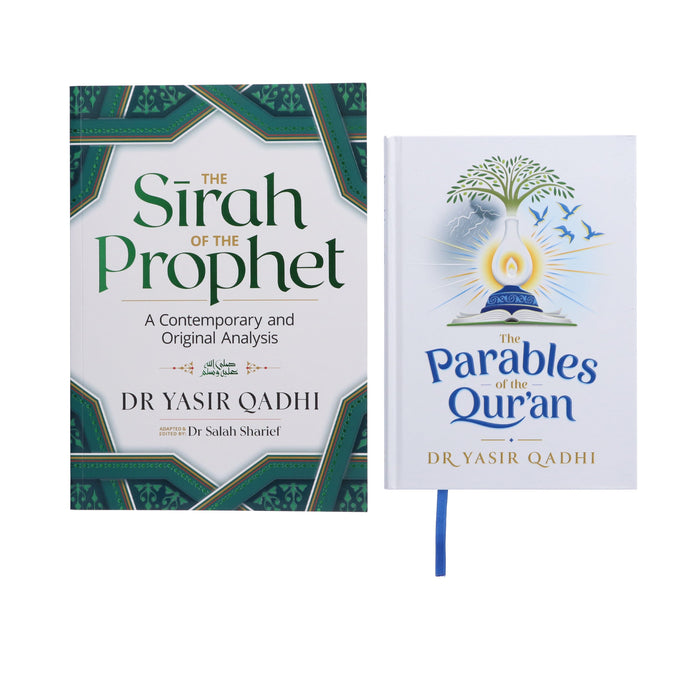 Dr Yasir Qadhi The Sirah of the Prophet and The Parables of the Qur'an 2 Books Collection Set - Non Fiction - Paperback/Hardback Non-Fiction Kube Publishing