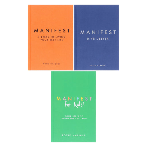 Roxie Nafousi Collection (Manifest for Kids, Manifest 7 Steps to Living Your Best Life & Manifest Dive Deeper) 3 Books Set - Non Fiction - Hardback Non-Fiction Penguin Random House
