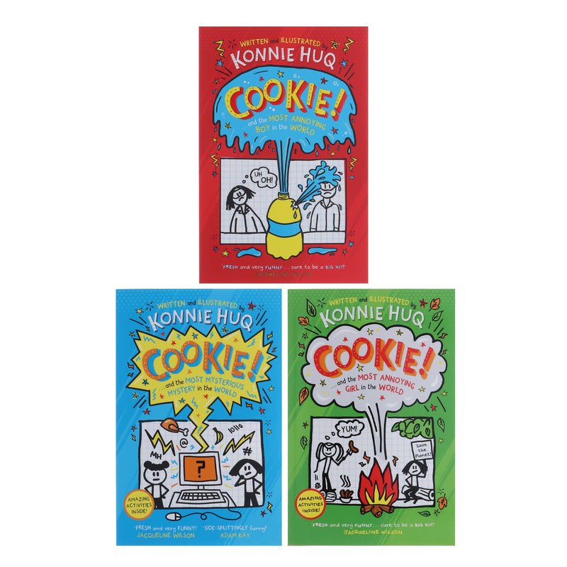 Konnie Huq Cookie Collection 3 Books Set - Ages 7-11 - Paperback 7-9 Bonnier Books Ltd