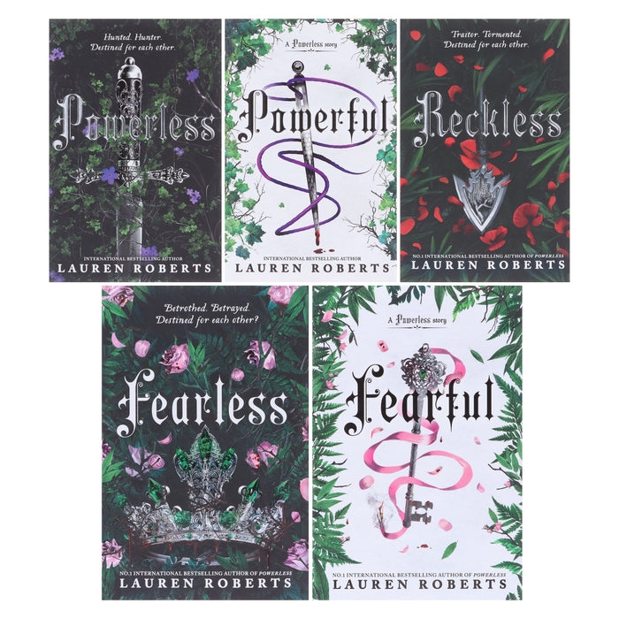 The Powerless Series By Lauren Roberts 5 Books Collection Set - Ages 14+ - Paperback/Hardback Fiction Simon & Schuster