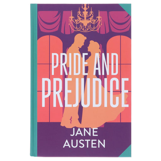 Pride and Prejudice by Jane Austen (Deluxe Edition) - Fiction - Sprayed Edges Hardback Fiction Wilco Books