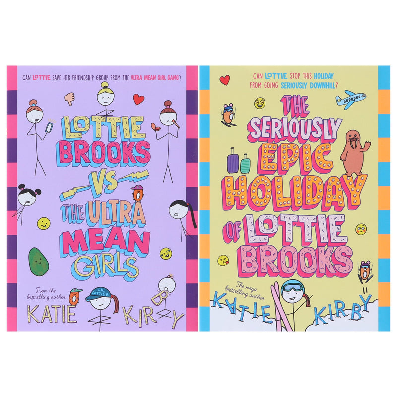 Lottie Brooks Series (Book 8-9) by Katie Kirby 2 Books Collection Set - Ages 8-12 - Hardback 7-9 Penguin Random House