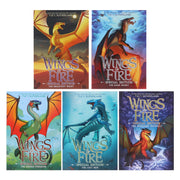 Wings of Fire by Tui T. Sutherland 5 Books Special Edition Box Set - Ages 9-14 - Paperback (Sprayed Edges) 9-14 Scholastic