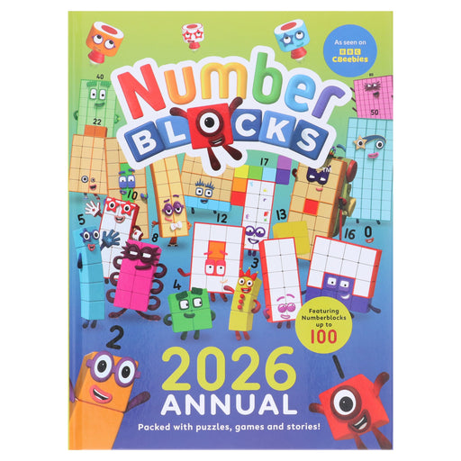 Numberblocks Annual 2026: Packed with Puzzles, Games and Stories - Ages 3-5 - Hardback 3-5 Sweet Cherry Publishing