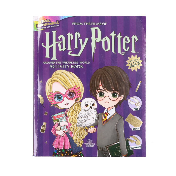 Harry Potter: Foil Wonders Around the Wizarding World by Jasper Meadowsweet - Ages 6-8 - Paperback 7-9 Scholastic