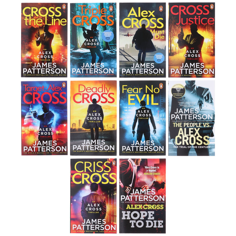 Alex Cross Series (Book 22-31) by James Patterson 10 Books Collection Set - Fiction - Paperback Fiction Penguin Random House