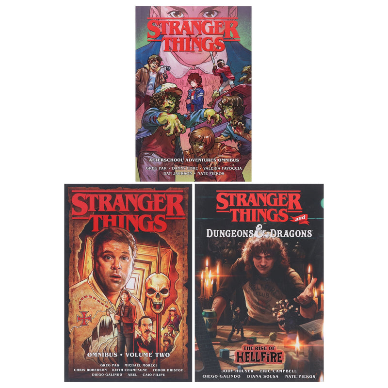 Stranger Things Series 3 Graphic Novels Collection Set - Ages - Paperback Graphic Novels Penguin Random House