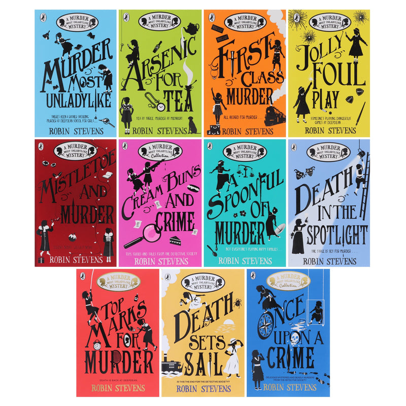 A Murder Most Unladylike Mystery by Robin Stevens 11 Books Collection Set - Ages 9+ - Paperback B2D DEALS Penguin Random House