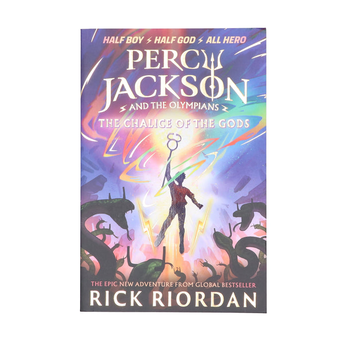 The Chalice of the Gods (Percy Jackson and the Olympians Series) by Rick Riordan - Ages 9+ - Paperback 9-14 Penguin