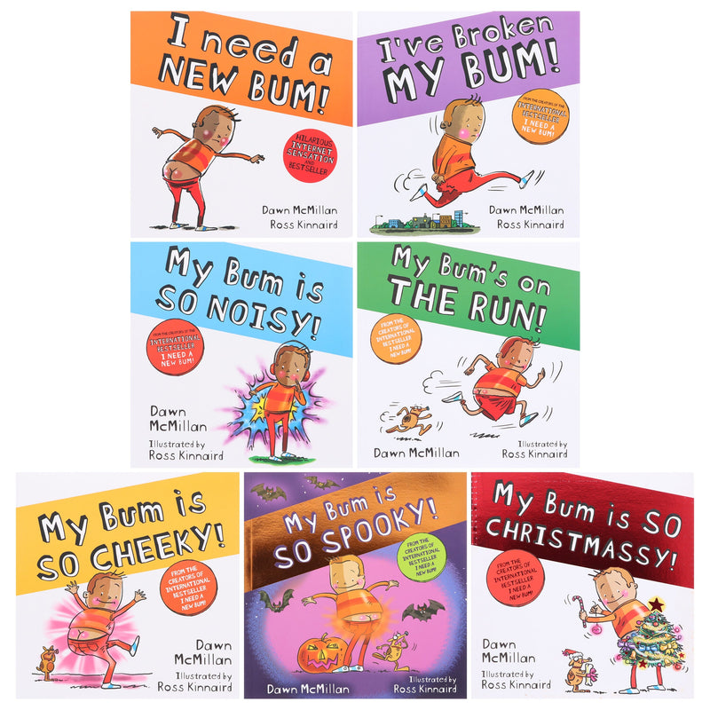 New Bum Series By Dawn McMillan 7 Books Collection Set - Ages 2-6 - Paperback 0-5 Scholastic