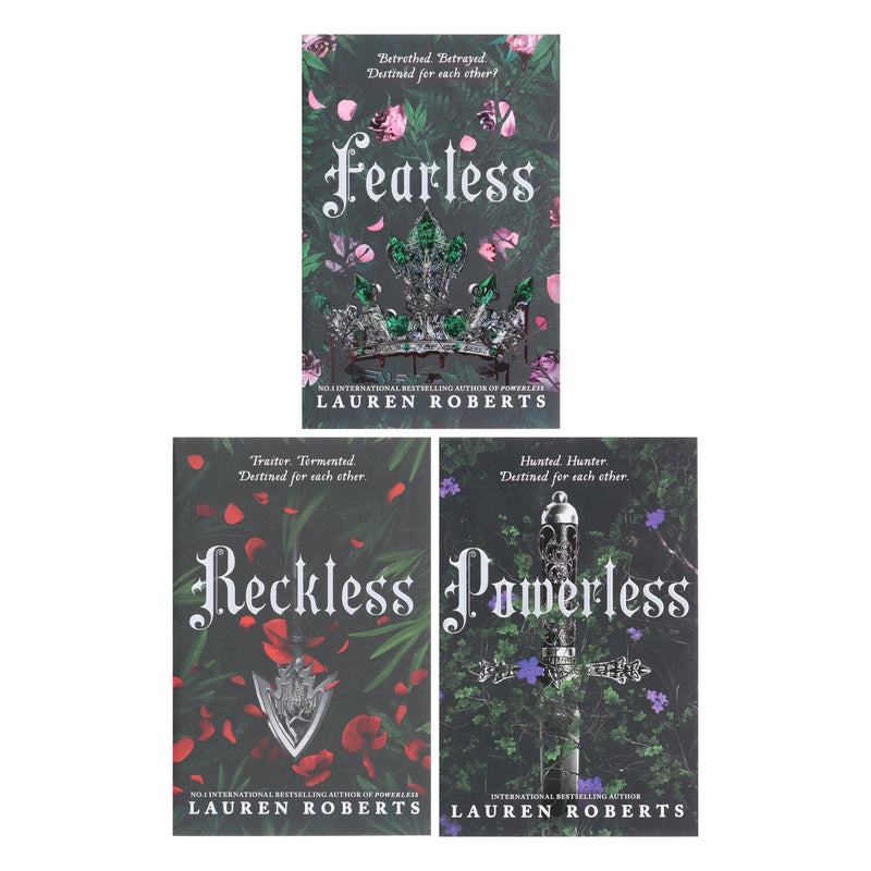 The Powerless Series By Lauren Roberts 3 Books Collection Set - Ages 14+ - Paperback Young Adult Simon & Schuster