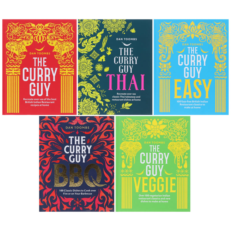 The Curry Guy Collection By Dan Toombs 5 Books Set - Non Fiction - Hardback Non-Fiction Hardie Grant Books