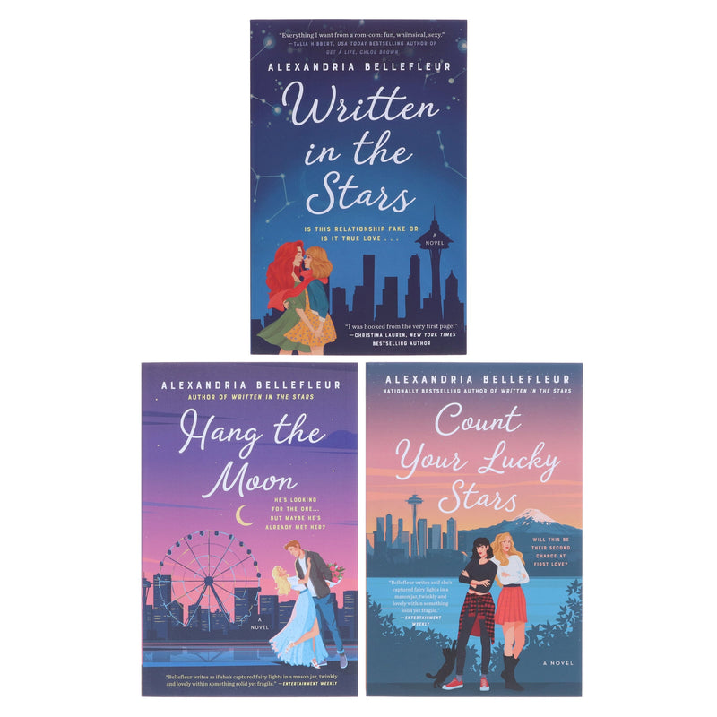 Written in the Stars Book Series by Alexandria Bellefleur 3 Books Collection Set - Fiction - Paperback Fiction Avon