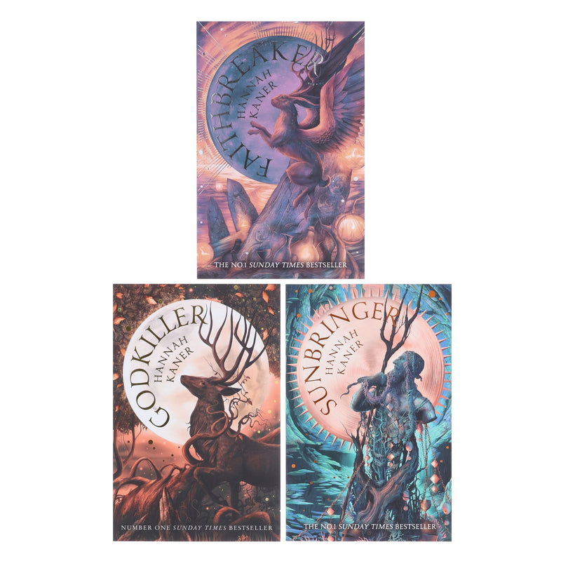 The Fallen Gods Trilogy by Hannah Kaner 3 Books Collection Set - Fiction - Paperback Fiction HarperCollins Publishers