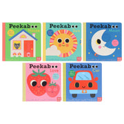 Peekaboo: House, Sun, Moon, Love & Car by Camilla Reid Illustrated 5 Books Collection Set - Ages 0-5 - Board Book 0-5 Nosy Crow Ltd