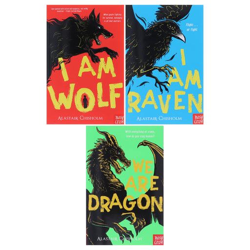 I Am Wolf Series by Alastair Chisholm 3 Books Collection Set - Ages 9-12 - Paperback 9-14 Nosy Crow Ltd