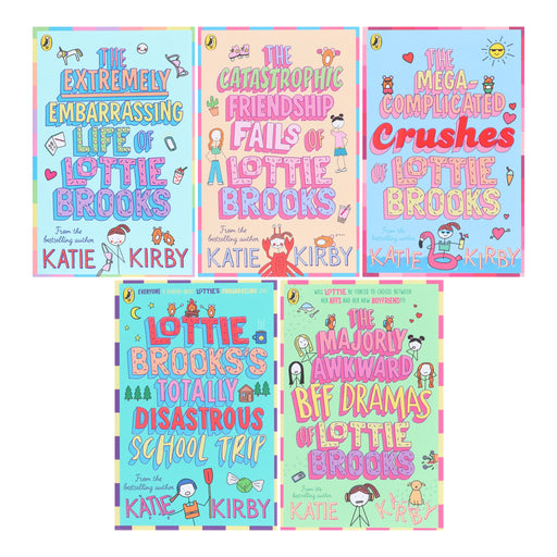 Lottie Brooks Series By Katie Kirby 5 Books Collection Set - Ages 9-12 - Paperback 9-14 Penguin Random House